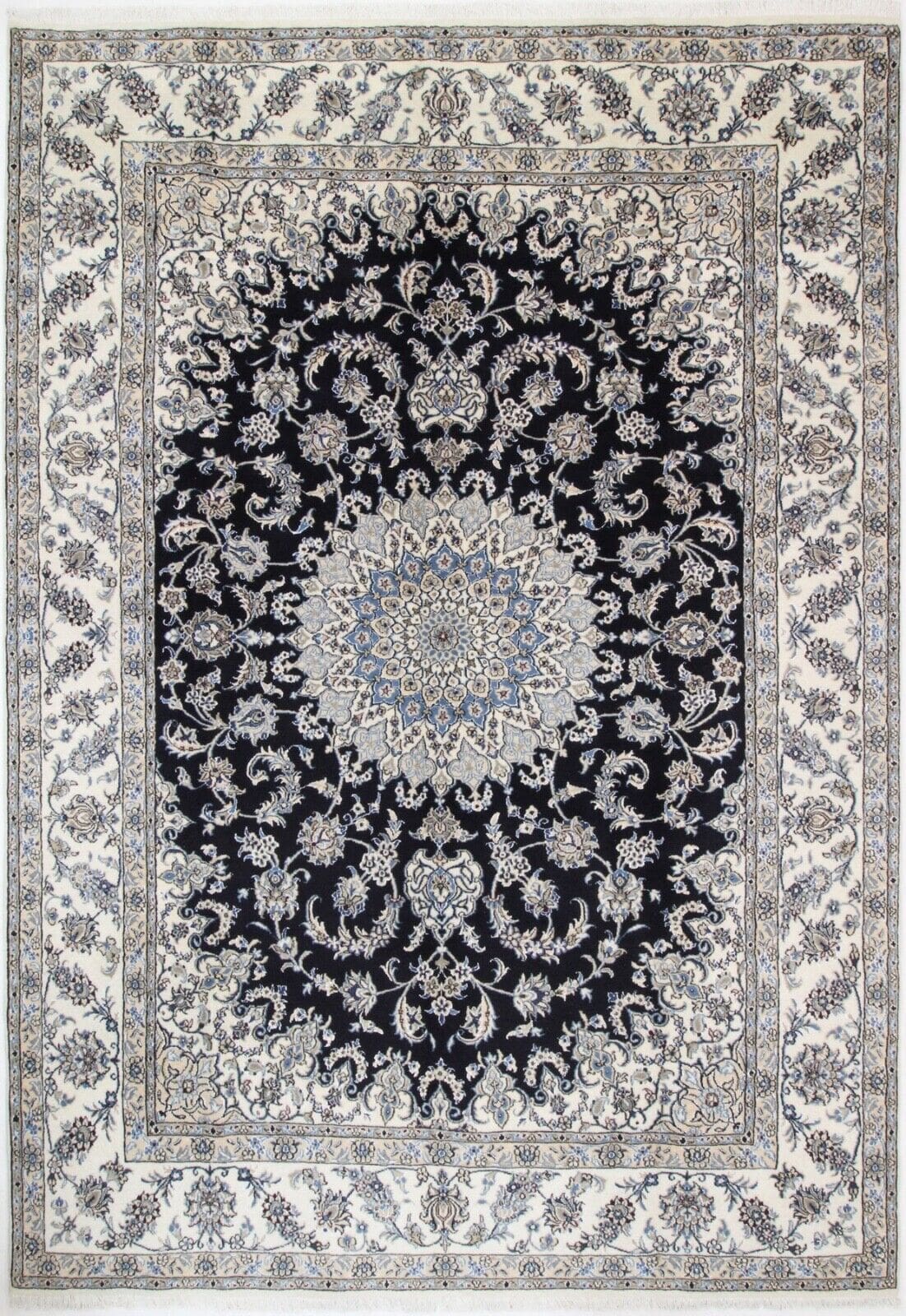 Original Perserteppich Nain 351x245 cm, Top Zustand, handgeknüpft