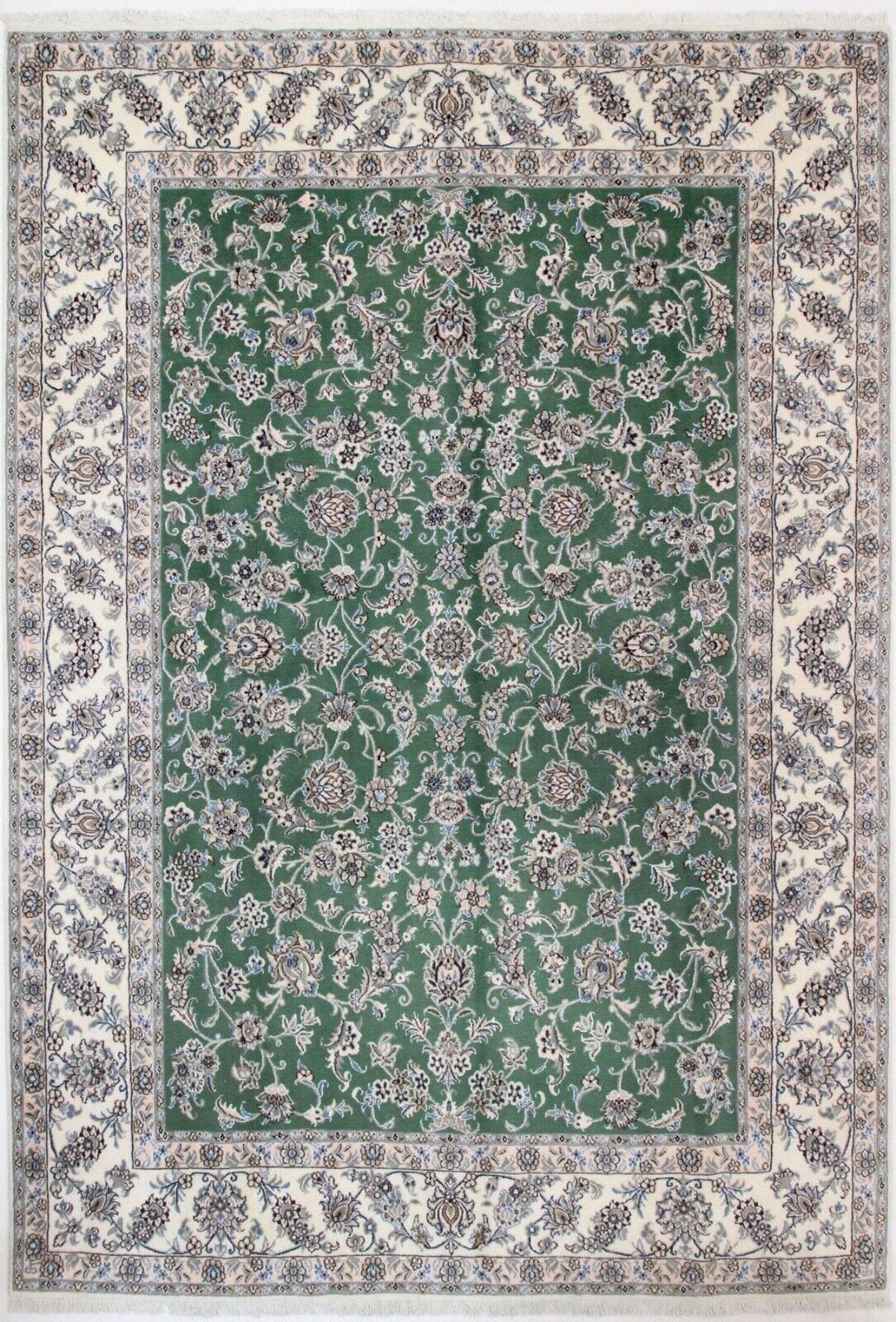 Original Perserteppich Nain 360x245 cm, Top Zustand, handgeknüpft