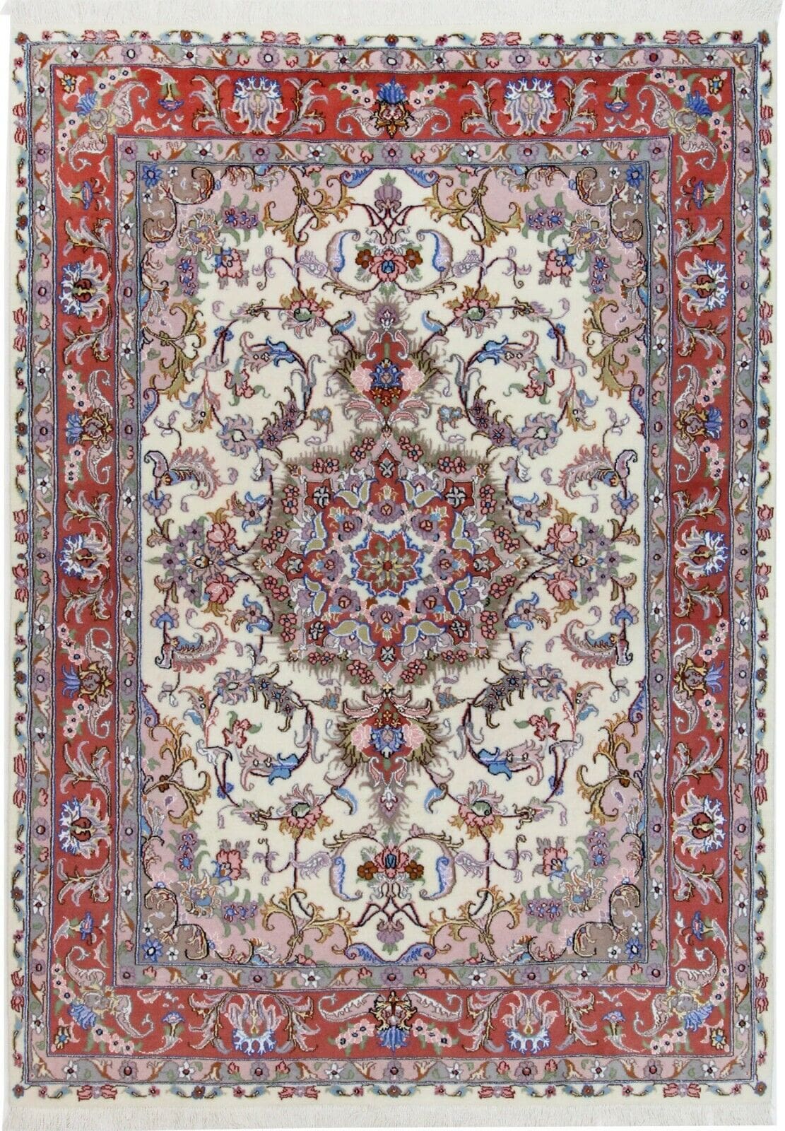 Original Perserteppich Tabriz 205x145 cm, top Zustand, handgeknüpft