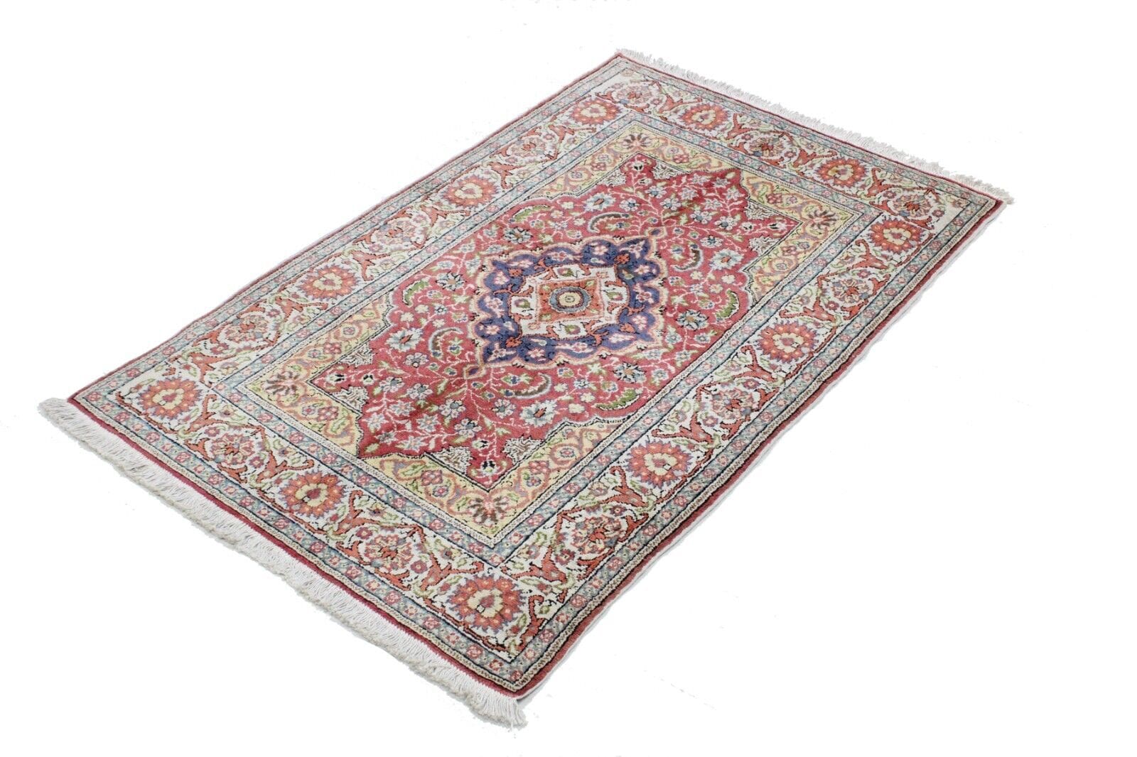 Original Türkischer Perserteppich 142x88 cm, handgeknüpft, Nr:11-yo