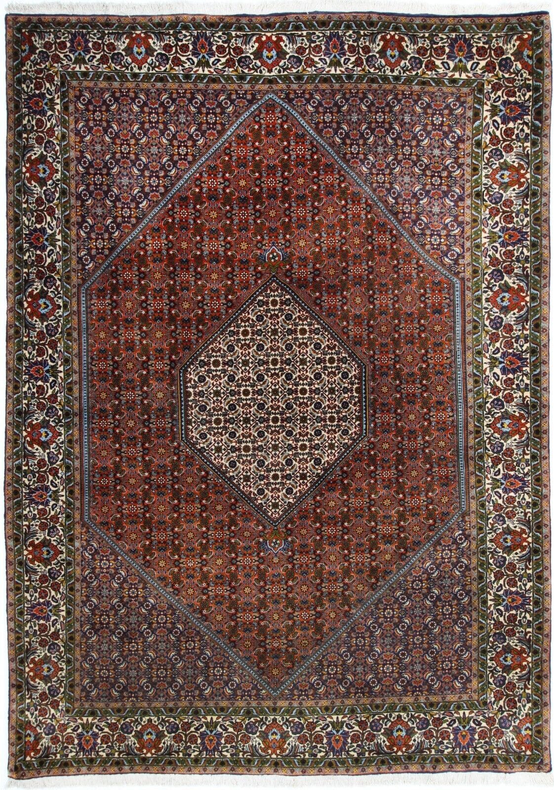 Perserteppich 294x206 cm, Handgeknüpft, Top Zustand, Bidjar Teppich