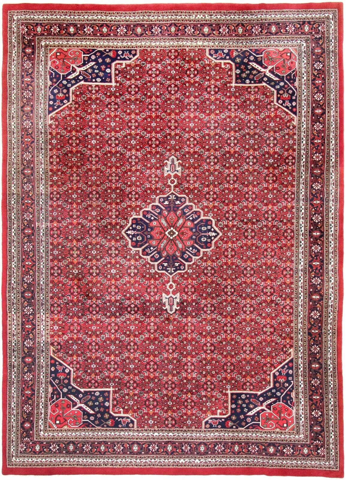 Perserteppich Hamedan 385x280 cm, Top Zustand, handgeknüpft