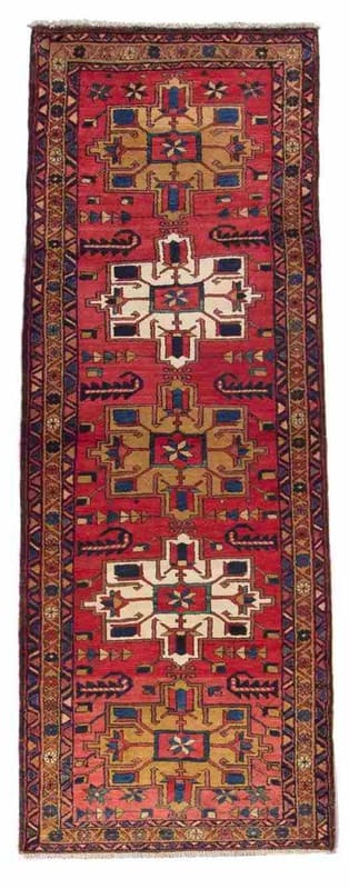 Ardebil Teppich 312x104 cm – feine Knüpfung, Orientteppich handgeknüpft