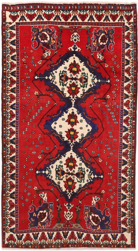 Bakhtiar Orientteppich 288x159 cm – Handgeknüpft, Wolle, Unikat