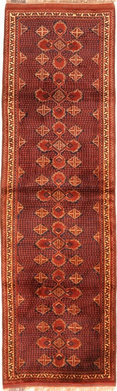 Belusch Teppich 324x98 cm, handgeknüpft, persischer Läufer