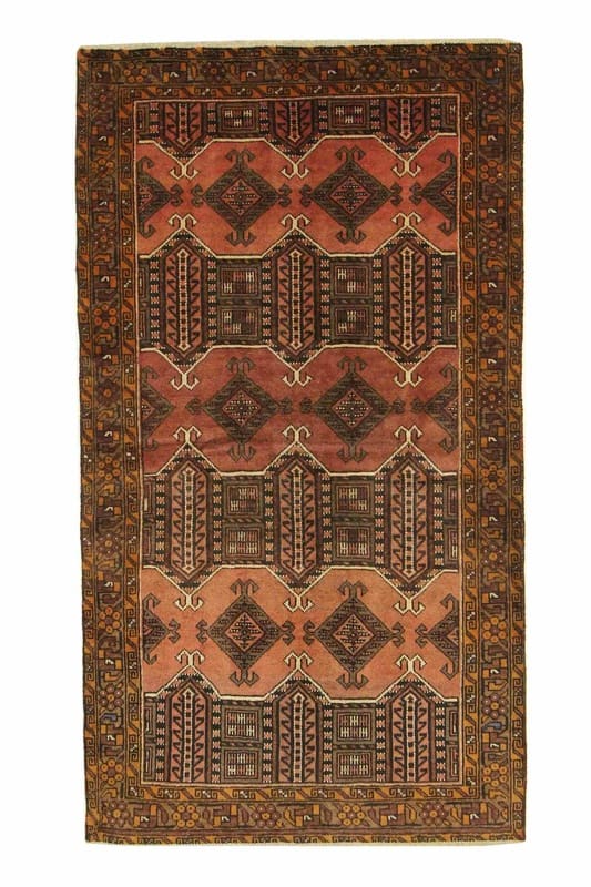 Belutsch Orientteppich 216x120 cm – handgeknüpft aus Wolle