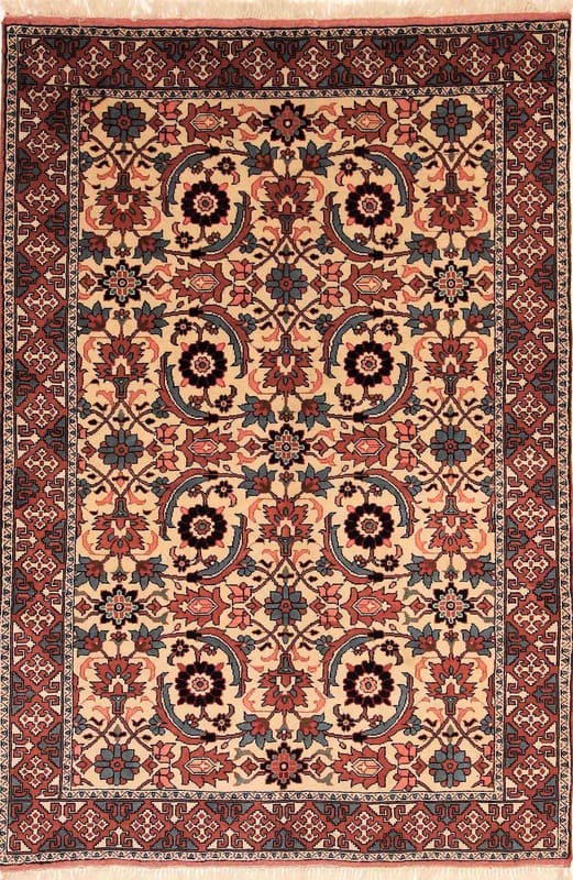 Belutsch Teppich 212x109 cm, handgeknüpft, 100% Wolle, Perserteppich