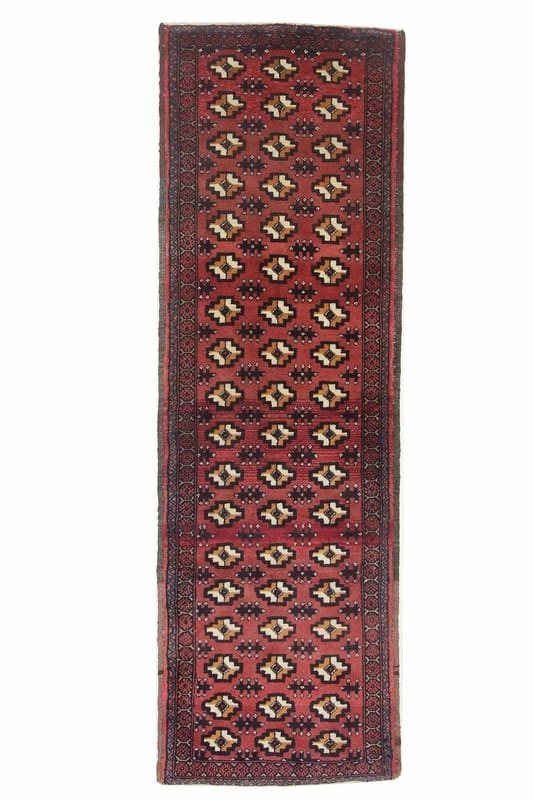 Belutsch Teppich 218x67 cm – Handgeknüpft, Wolle, Persien