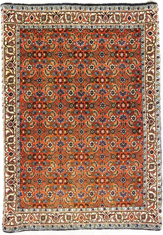 Bidjar Teppich 104x75 cm - Robuster Perserteppich, handgeknüpft