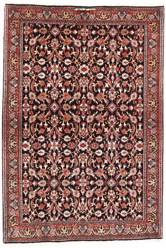 Bidjar Teppich 169x114 cm – Handgeknüpft, florales Design, Persien