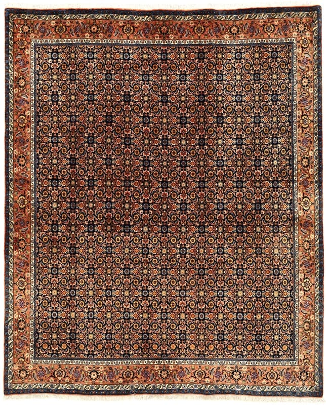 Bidjar-Teppich 237x196 cm – Handgeknüpft, robust & pflegeleicht