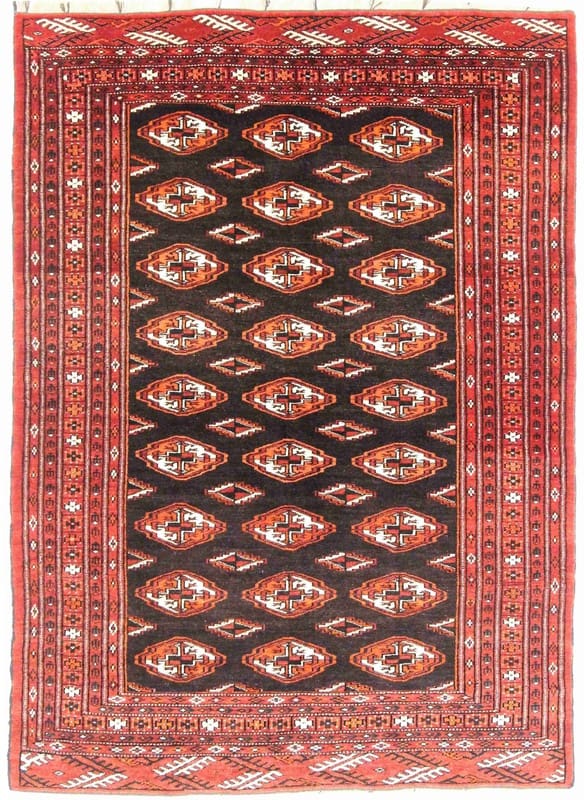 Buchara Orientteppich 168x122 cm – Handgeknüpft aus 100% Wolle