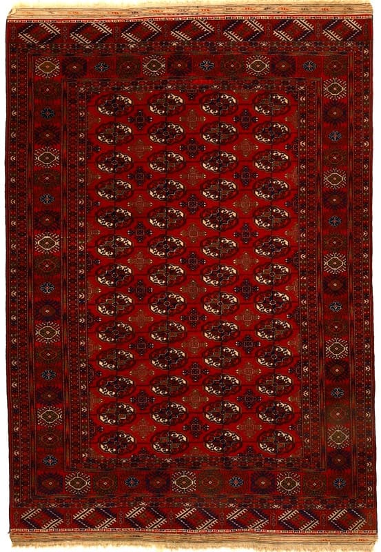Buchara Orientteppich 240x167 cm, 100% Wolle, handgeknüpft
