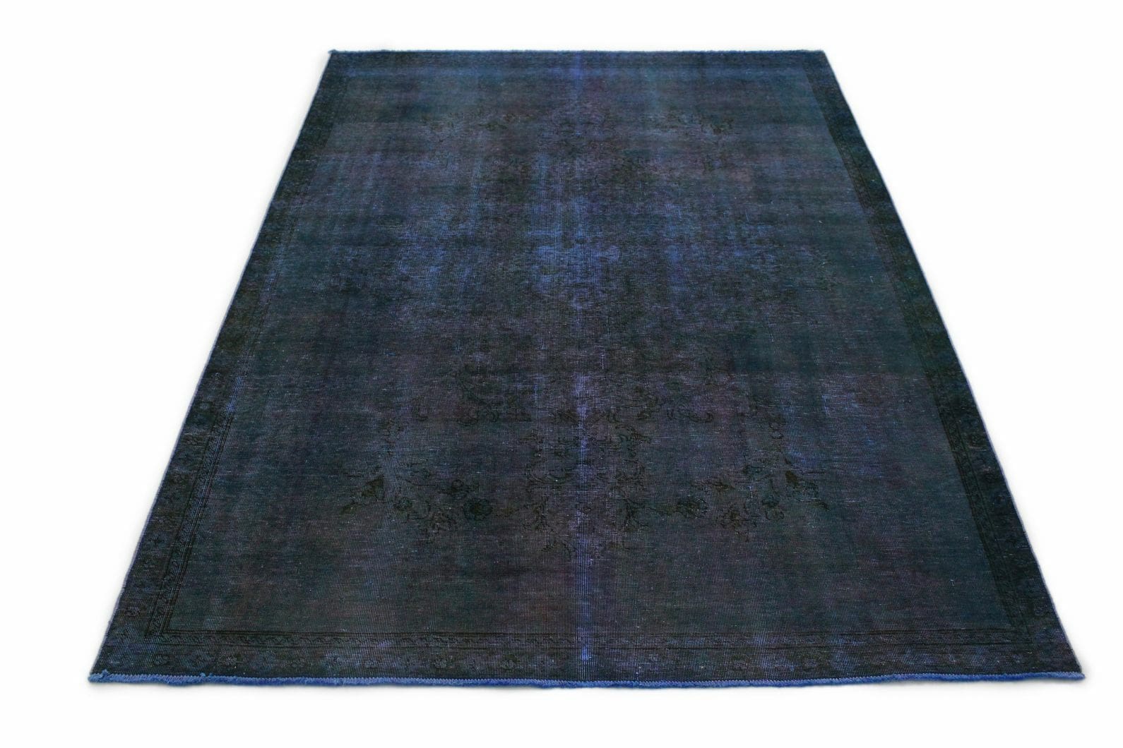 Vintage-Teppich Blau 320x219 cm – Handgeknüpft