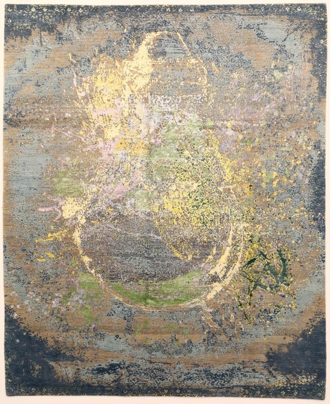 Exklusiver Modern Lotus Teppich 302x247 cm – 200.000 Knoten, handgeknüpft