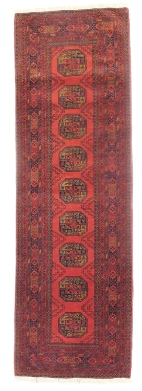 Exquisiter Belutsch Orientteppich 278x86 cm, handgeknüpft, Wolle