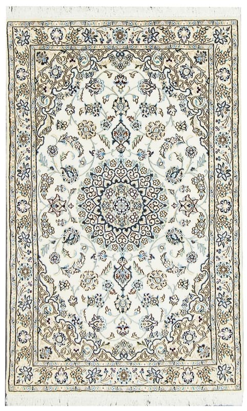 Exquisiter Nain 9La Teppich 160x98 cm, 350.000 Knoten, handgeknüpft