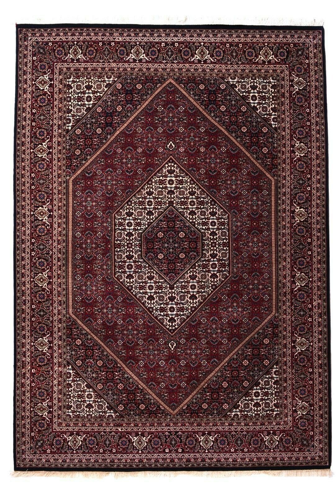 Feiner Orientteppich 248x175 cm, 300.000 Knoten, handgeknüpft
