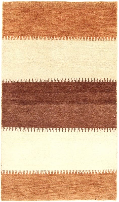 Gabbeh Teppich 162x93 cm - Geometrische Muster, handgeknüpft