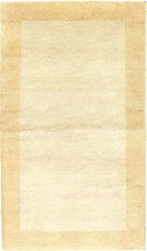 Gabbeh Teppich 162x94 cm, geometrisches Muster, handgeknüpft