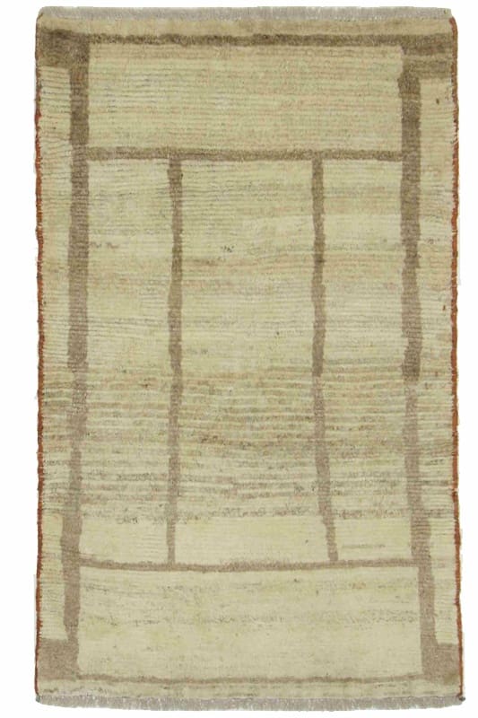 Ghashghai Orientteppich 159x97 cm - handgeknüpft, bunt, vintage