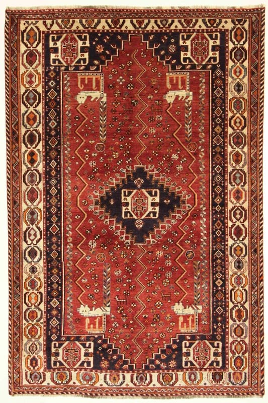 Ghashghai Orientteppich 264x170 cm - Handgeknüpft, feines Muster