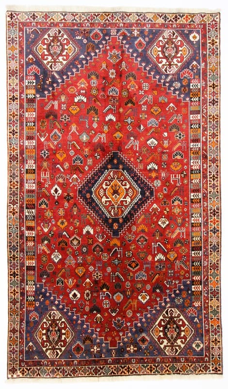 Ghashghai Orientteppich 268x157 cm – Handgeknüpft aus Wolle