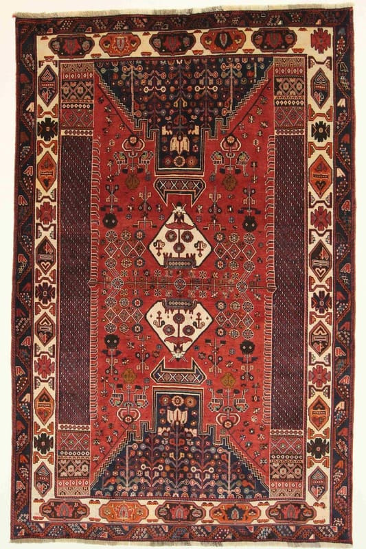 Ghashghai Orientteppich 268x172 cm - Handgeknüpft aus Wolle