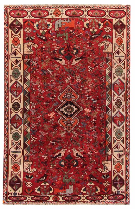 Ghashghai Orientteppich 269x163 cm - Handgeknüpft, Feinheit, Südiran