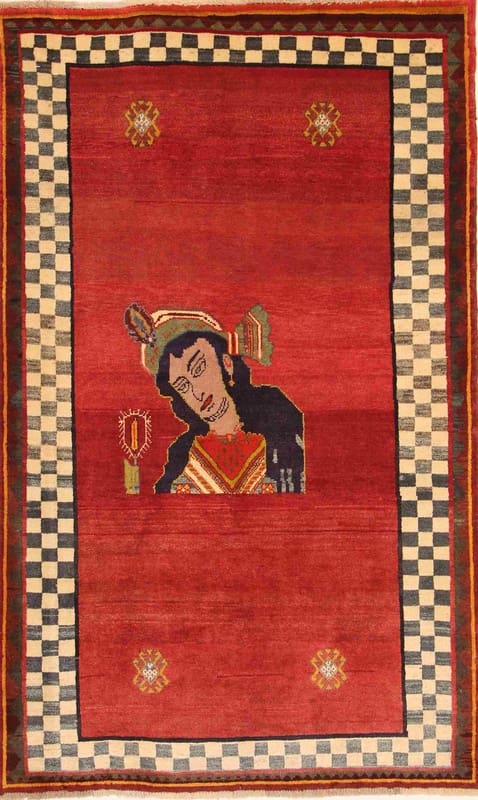 Ghashghai Teppich 197x109 cm | Wolle | Handgeknüpft | Orientteppich