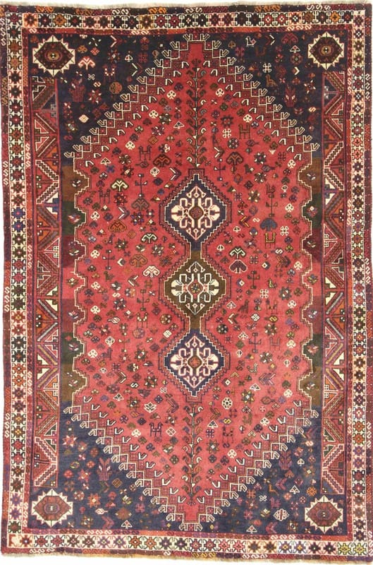 Ghashghai Teppich 274x156 cm - Feinster Orientteppich handgeknüpft