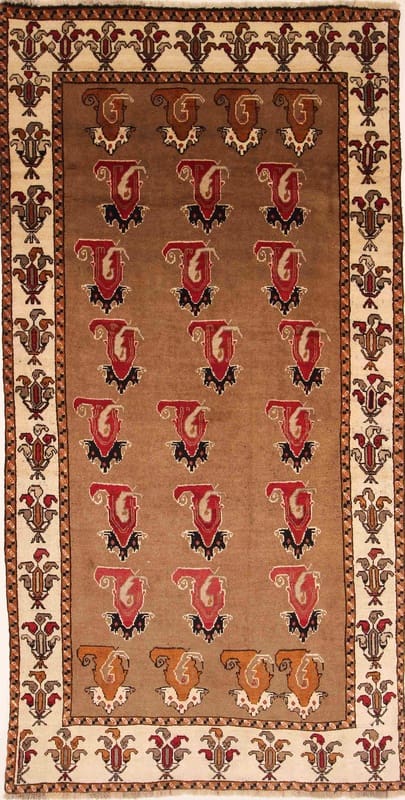 Ghashghai Teppich 295x151 cm, 160.000 Knoten/m², handgeknüpft, Perserteppich