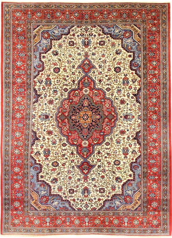 Ghom Teppich 297x213 cm handgeknüpft, orientalisch