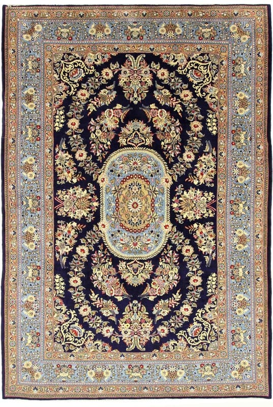 Ghom Teppich 342x229 cm handgeknüpft H1