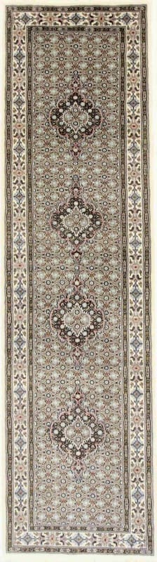 Handgefertigter Blumenteppich 294x81 cm Birdschand Khorasan – handgeknüpft