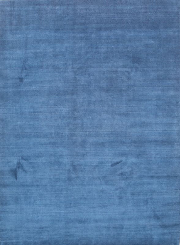 Handgeknüpfter Gabbeh Teppich 351x254 cm – Elegantes Blau, weich