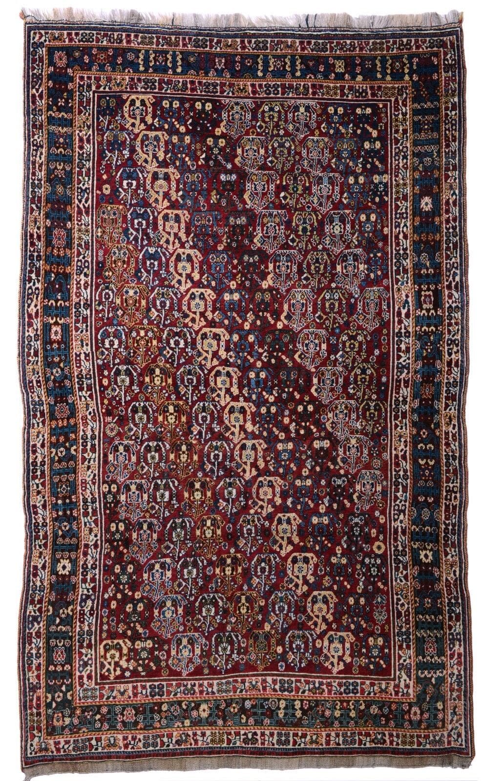 Handgeknüpfter Ghashghai Perserteppich 260x162 cm, 150.000 Knoten