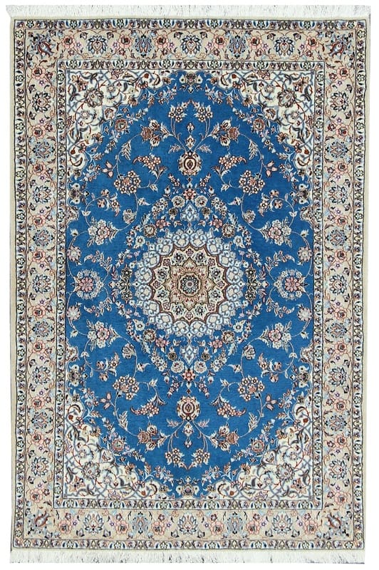 Handgeknüpfter Nain 6La Teppich 153x102 cm - Eleganter Orientteppich