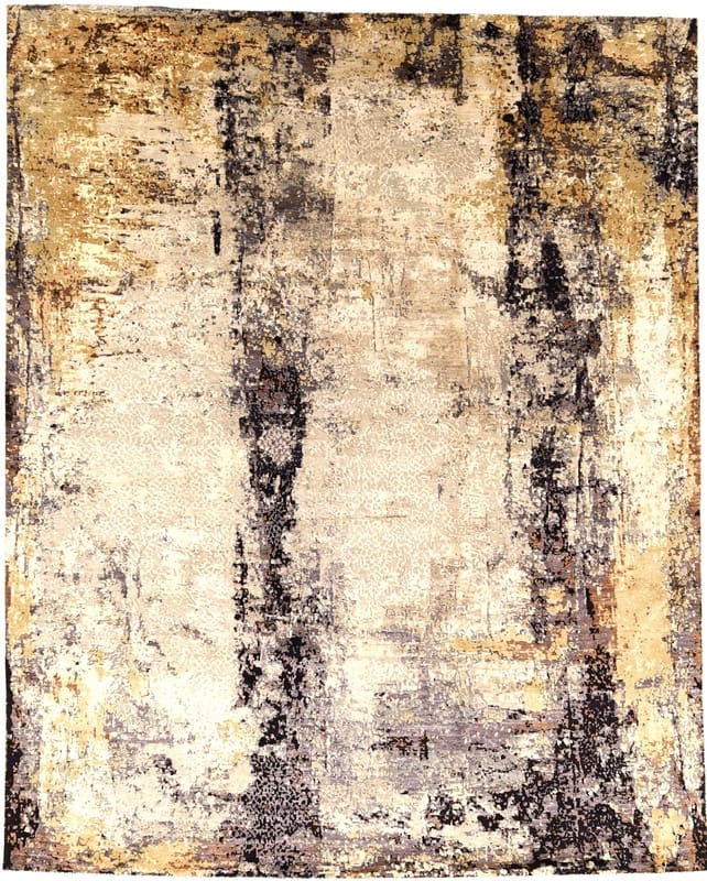 Handgeknüpfter Orientteppich "Lotus" 304x243 cm – Skandinavischer Stil