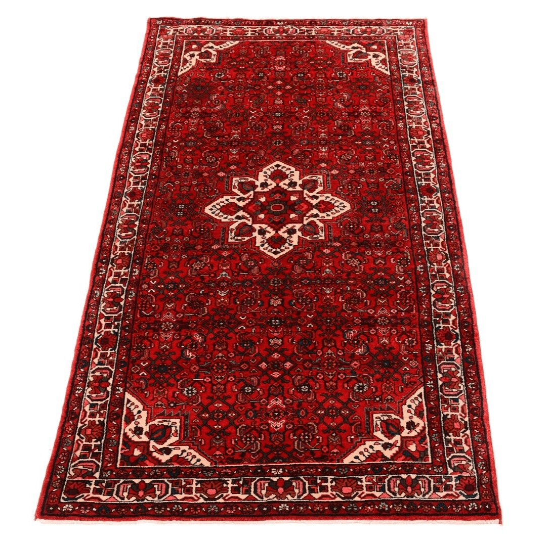 Handgeknüpfter Perserteppich 322x170 cm, 250.000 Knoten, Rot