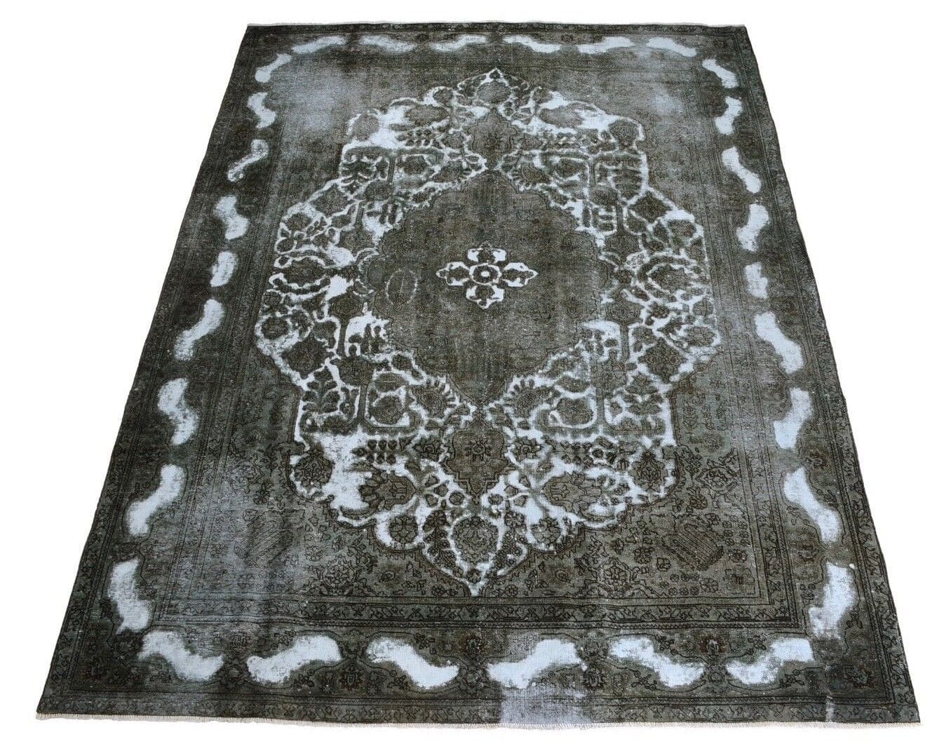 Handgeknüpfter Perserteppich 335x245 cm, 280.000 Knoten, Vintage