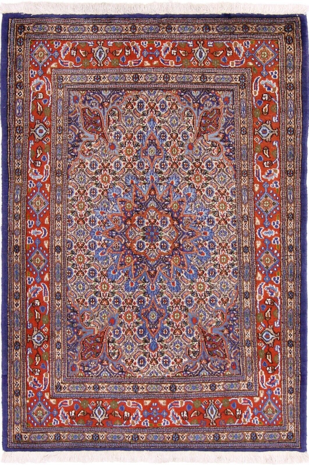 Handgeknüpfter Perserteppich Moud 146x107 cm – Top Zustand, Orientteppich