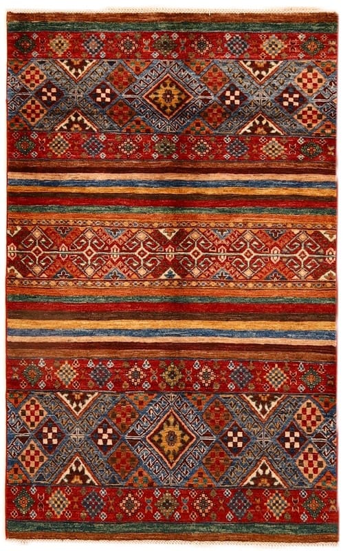 Handgeknüpfter TeppichBazar Ziegler Teppich 161x101 cm – Orientteppich