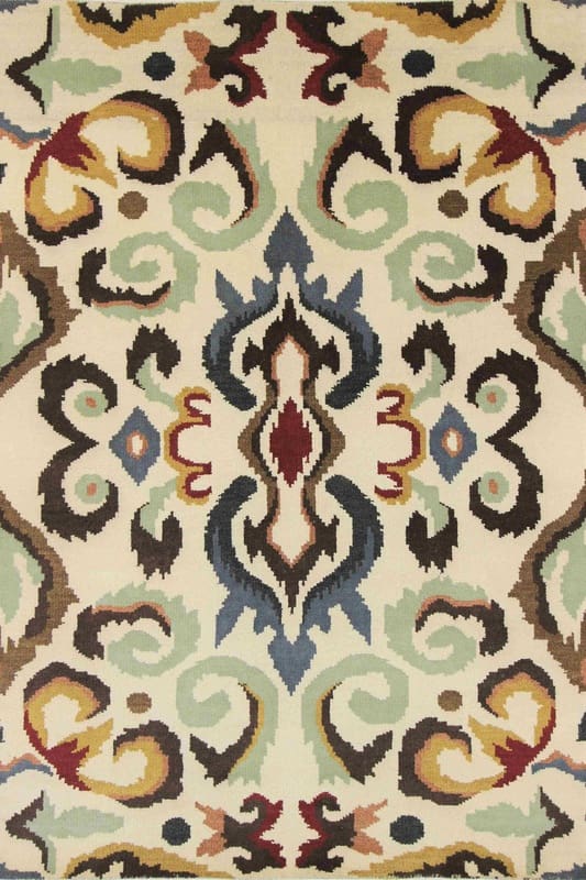 Handgewebter MODERN-IKAT Orientteppich 236x165 cm – Stilvoller Blickfang