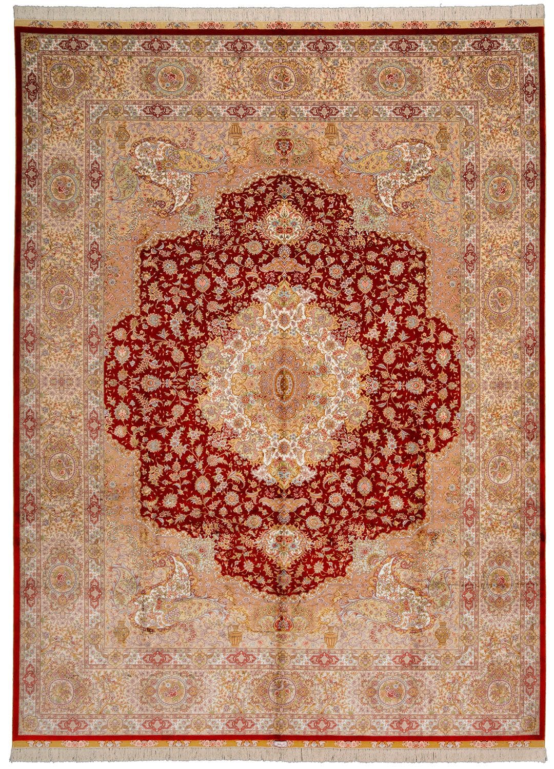 Hereke Orientteppich 277 x 371cm handgeknüpft