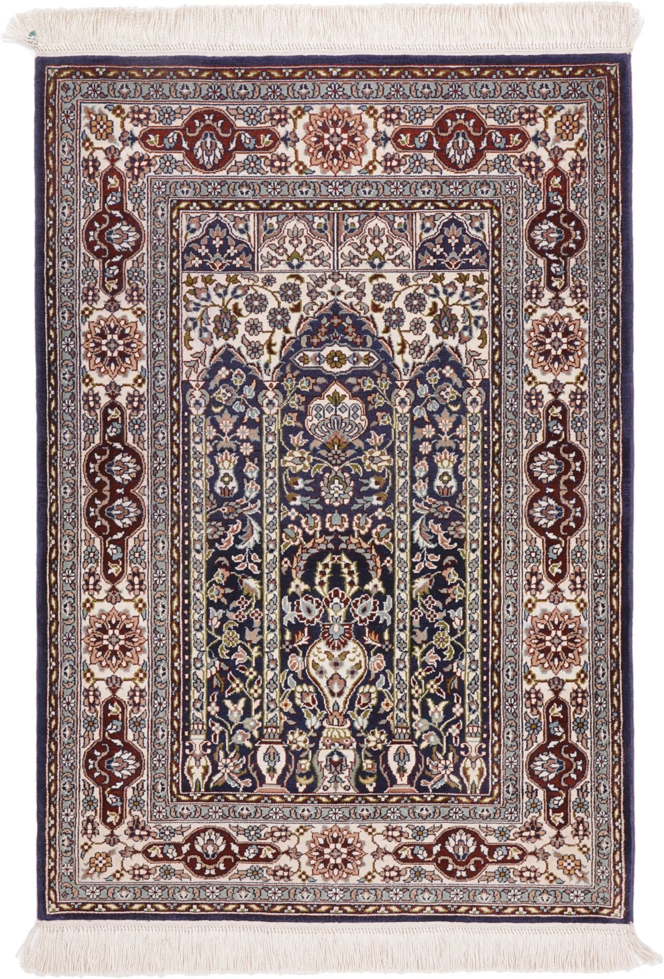 Hereke Orientteppich 65 x 95 cm handgeknüpft