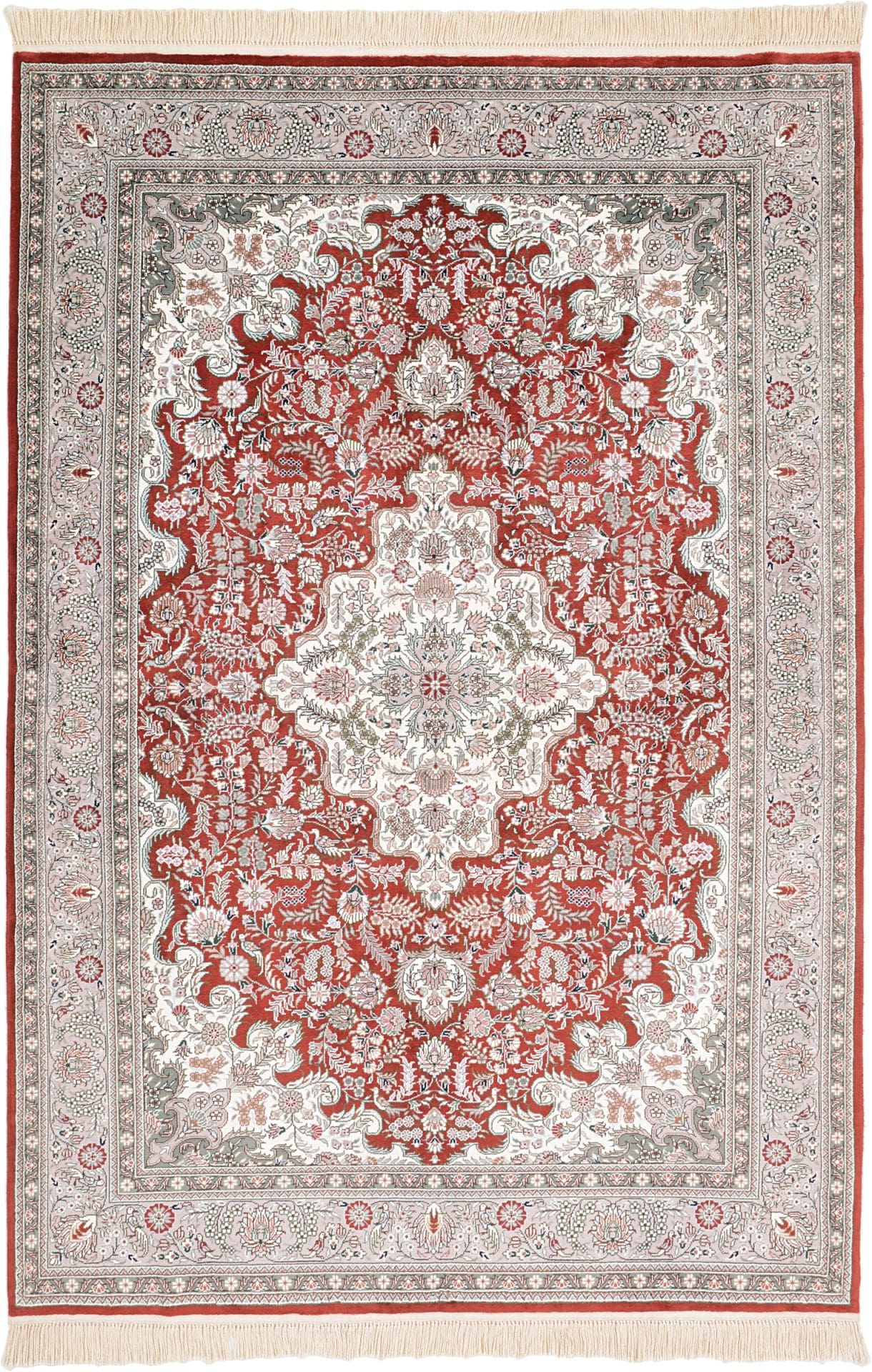 Hereke Teppich 127 x 191cm handgeknüpft