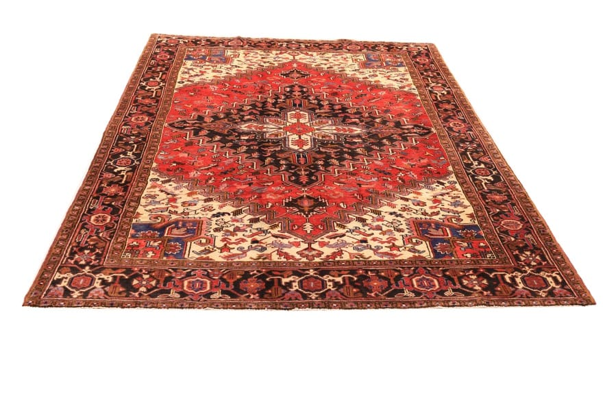 Heriz Orientteppich 295x209 cm – Handgeknüpft, Wolle, traditionell