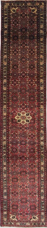 Hosenabad Teppich 367x78 cm - Antik, Handgeknüpft, Perserteppich