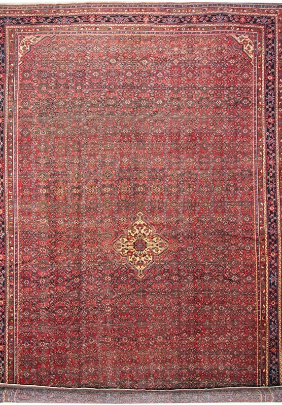 HOSENABAD Teppich 532x345 cm, semi-antik, handgeknüpft, Perserteppich